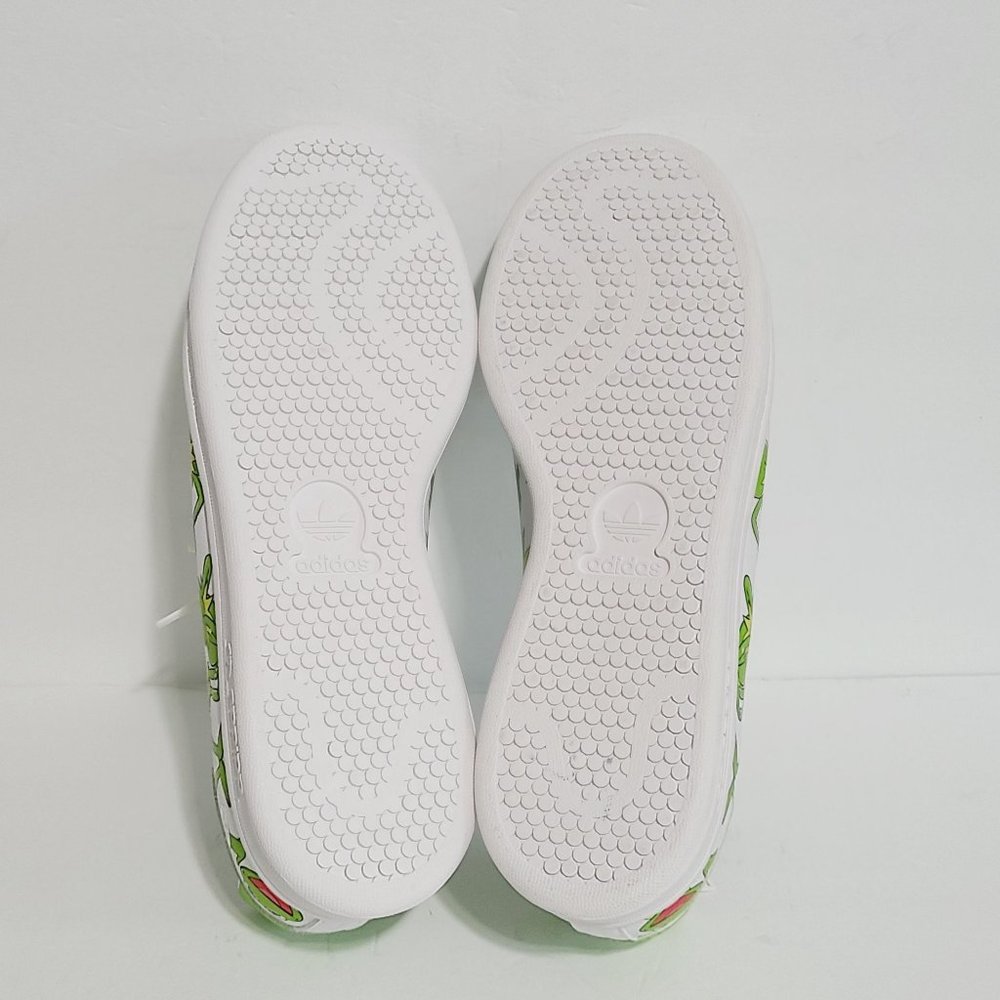 NEW Adidas Stan Smith Disney Kermit The Frog The Muppets Shoes FZ2707 Size 8 - Picture 6 of 10